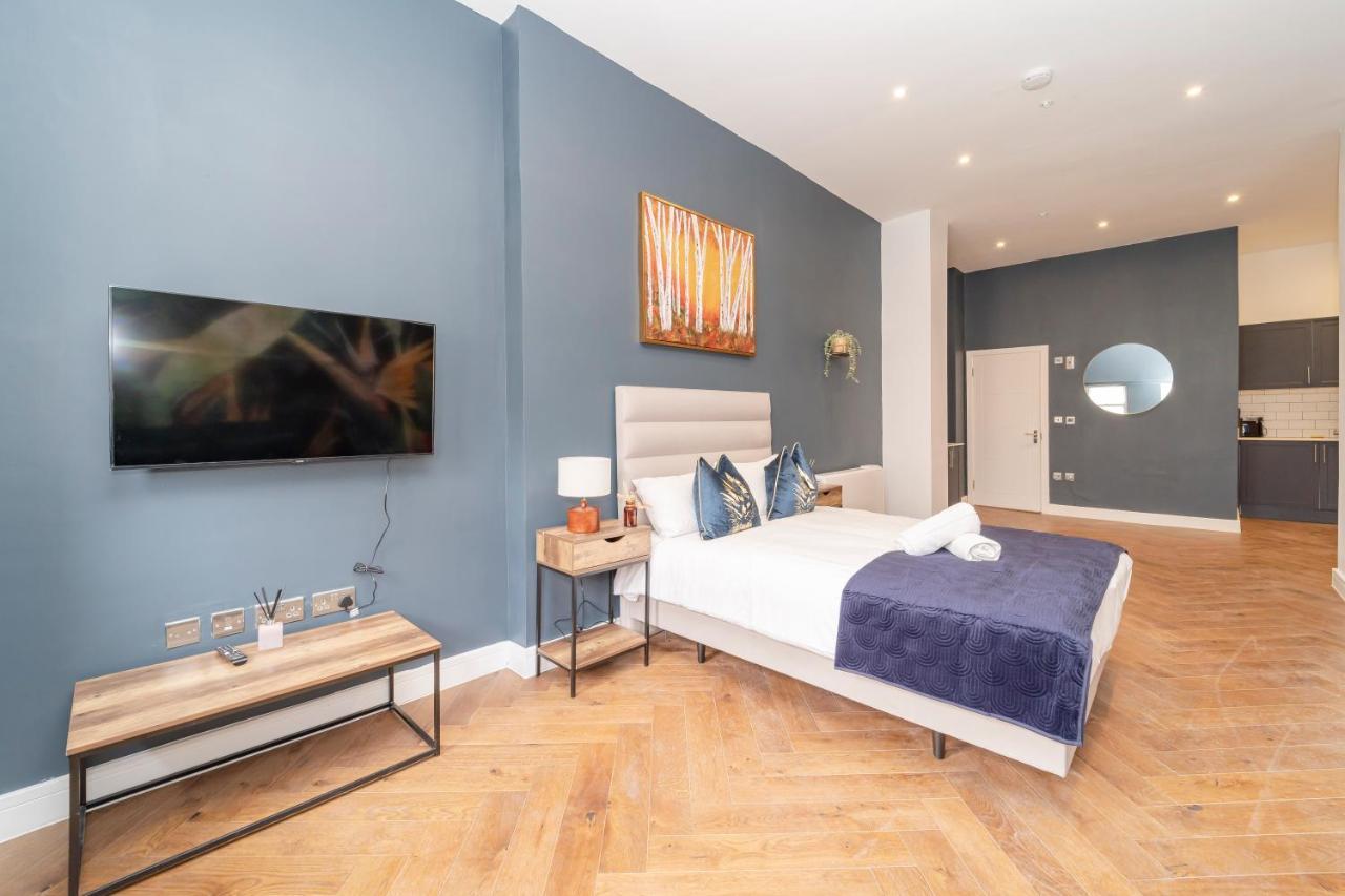 Morden Studio Flat Moments Away From Brighton Seafront Exterior photo